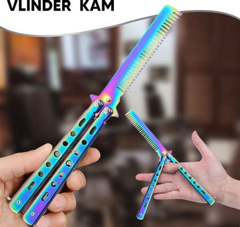 vlinder mes kam|Vlindermes tricks